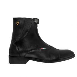 STIVALETTO PELLE EQUESTRO CON ZIP ANT. Stivaletti 